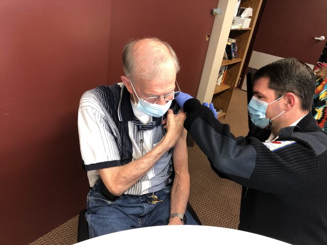 UPMC delivers COVID-19 vaccines to elderly community